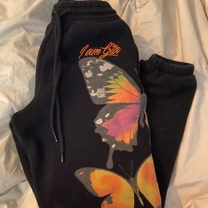 I.AM.GIA BUTTERFLY SWEATPANTS